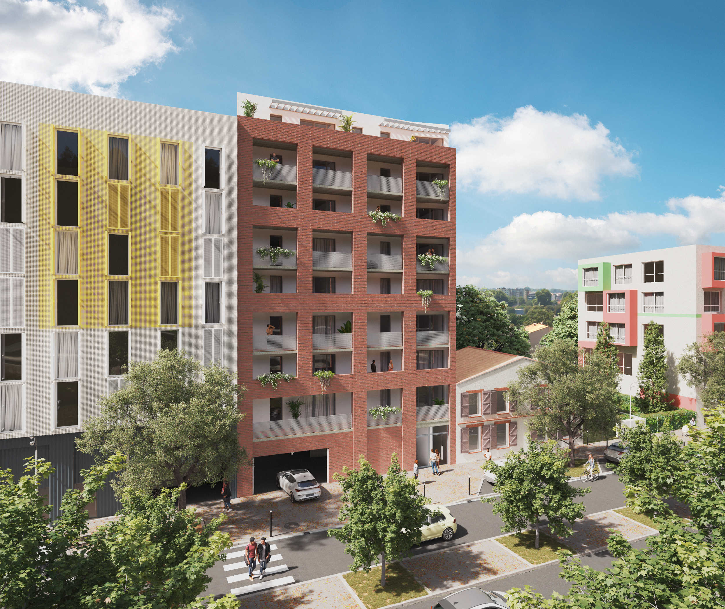 Programme immobilier neuf Toulouse à 800m du métro A Patte d'Oie