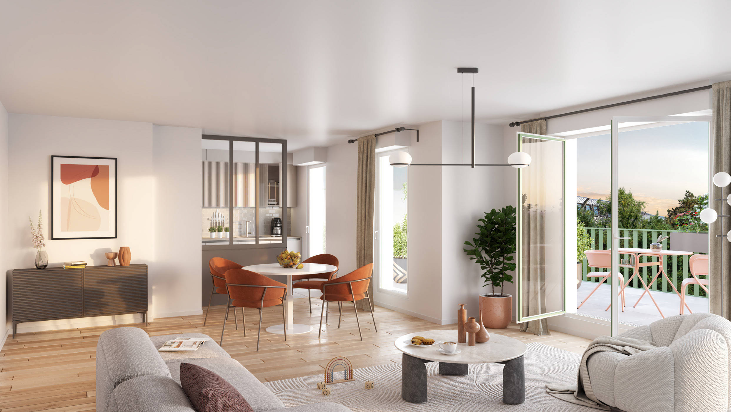 Programme immobilier neuf Noisy-le-Grand à 12 min à pied du RER A