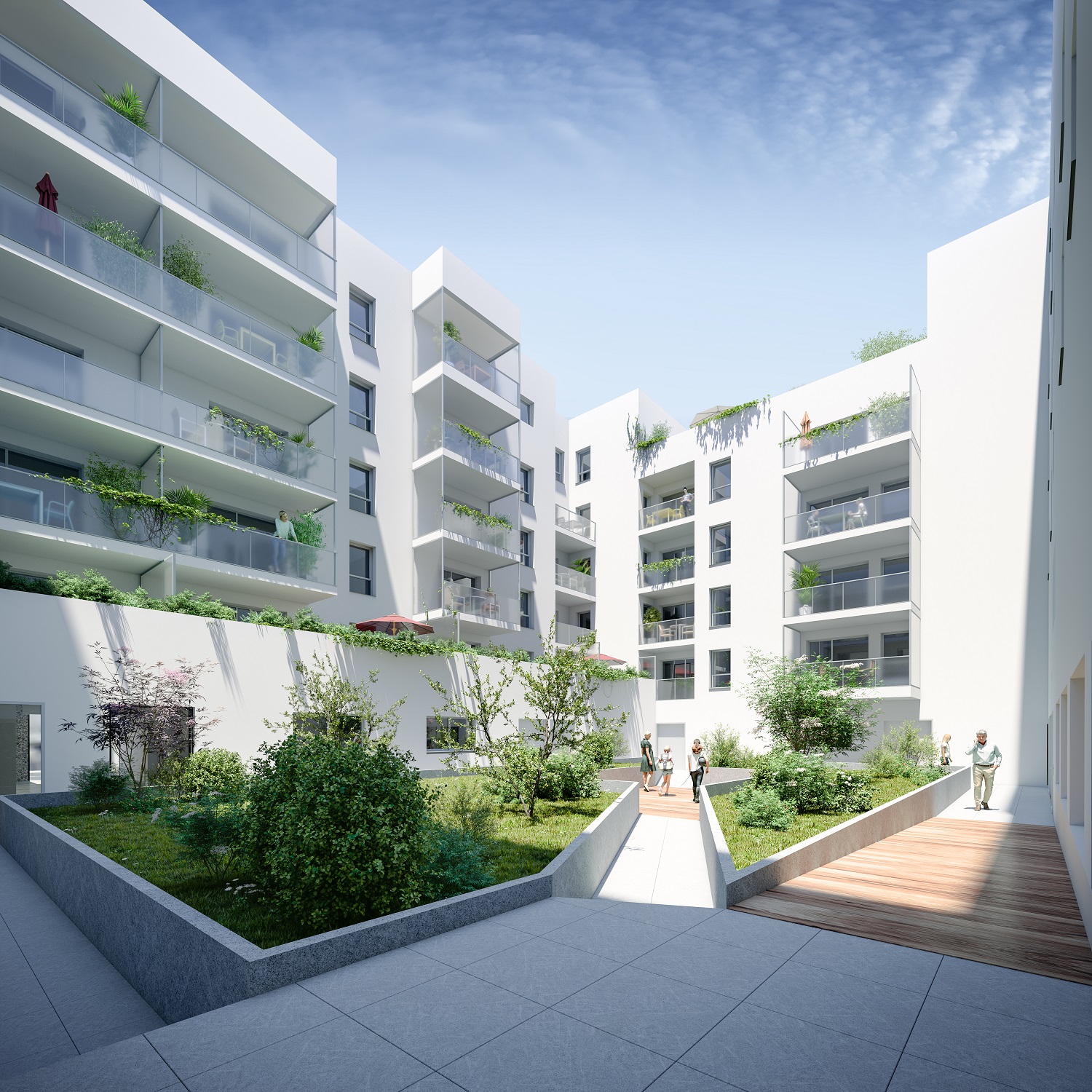 Programme immobilier neuf La Roche-sur-Yon Place Napoléon dans une résidence haut de gamme