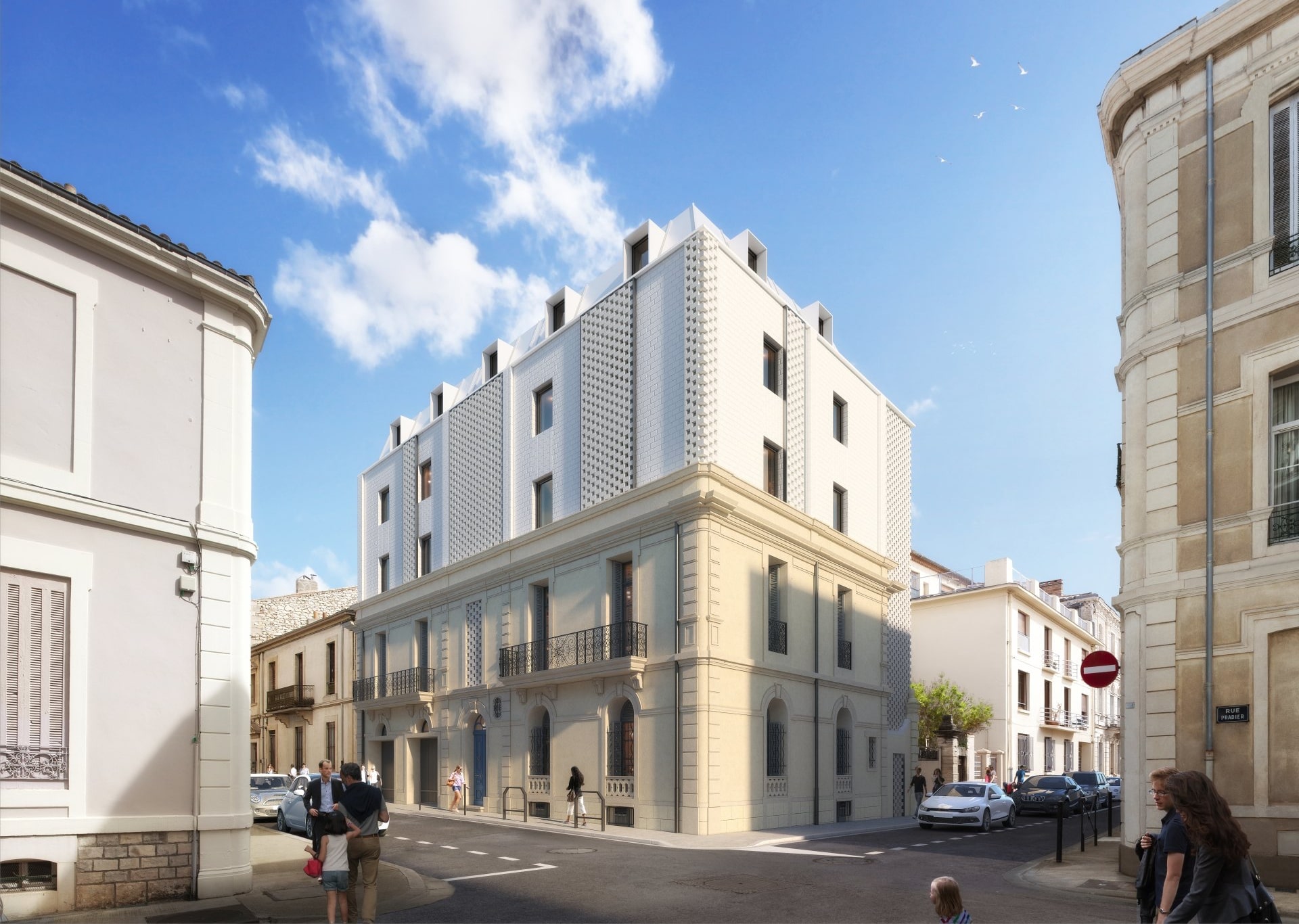 Programme immobilier neuf Nîmes quartier historique à 10 min à pied du centre