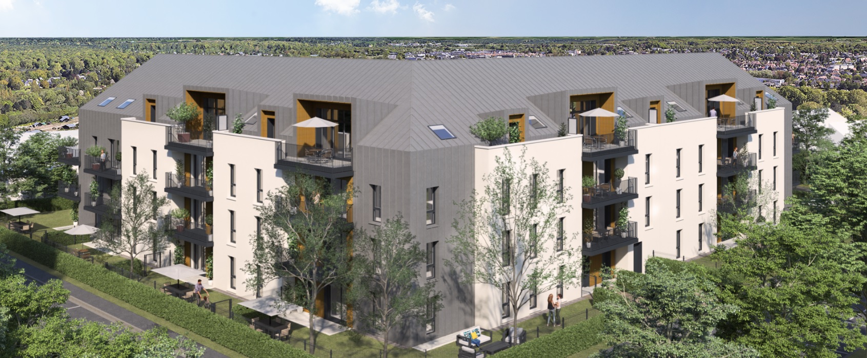 Programme immobilier neuf Mont-Saint-Aignan centre village