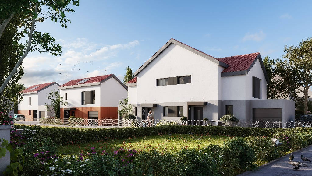 Programme immobilier neuf Eckbolsheim maisons neuves quartier résidentiel