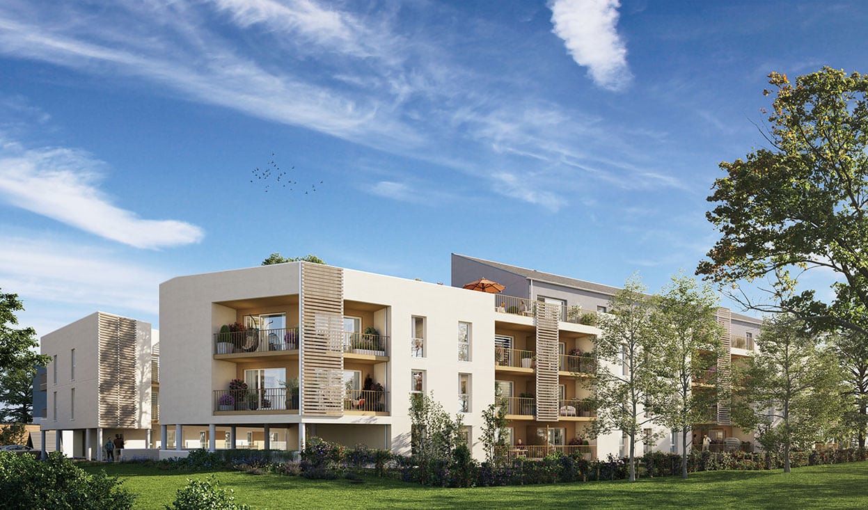 Programme immobilier neuf Thorigné-Fouillard cadre naturel à 10 minutes de Rennes