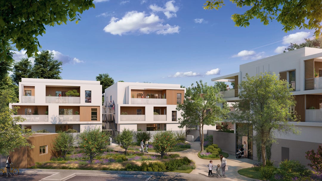 Photo Clapiers éco quartier du Castellet proche village historique image 2/5