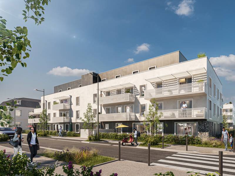 Programme immobilier neuf Vernon berges de Seine à 15 min à pied du centre-ville