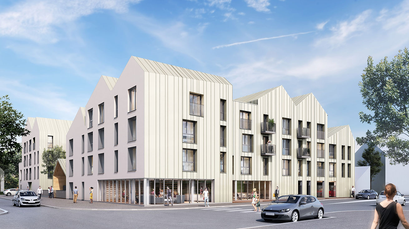 Programme immobilier neuf Louviers à 300 mètres de la Place Ernest Thorel