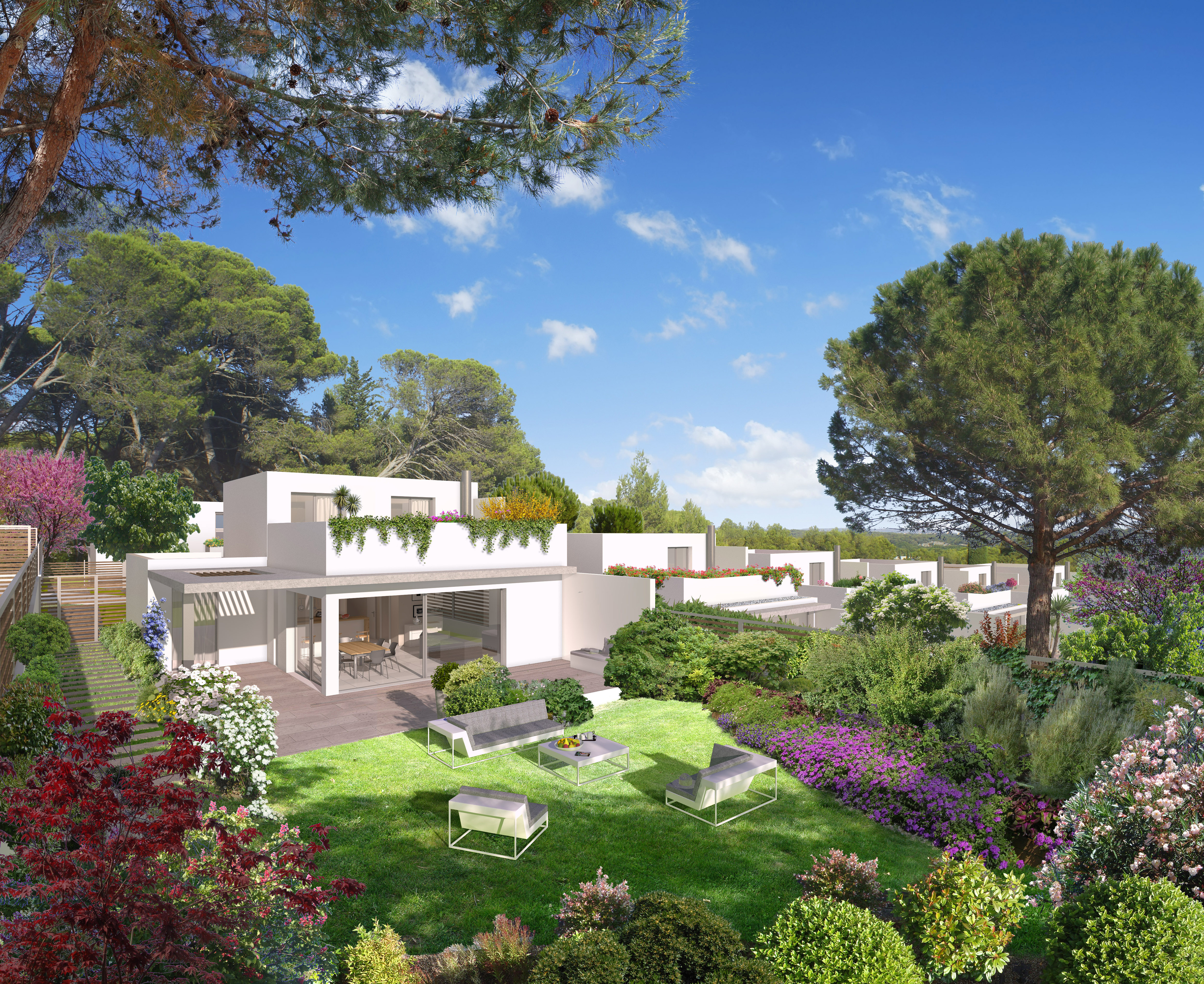 Programme immobilier neuf Marseille 9  villas au coeur de Sormiou