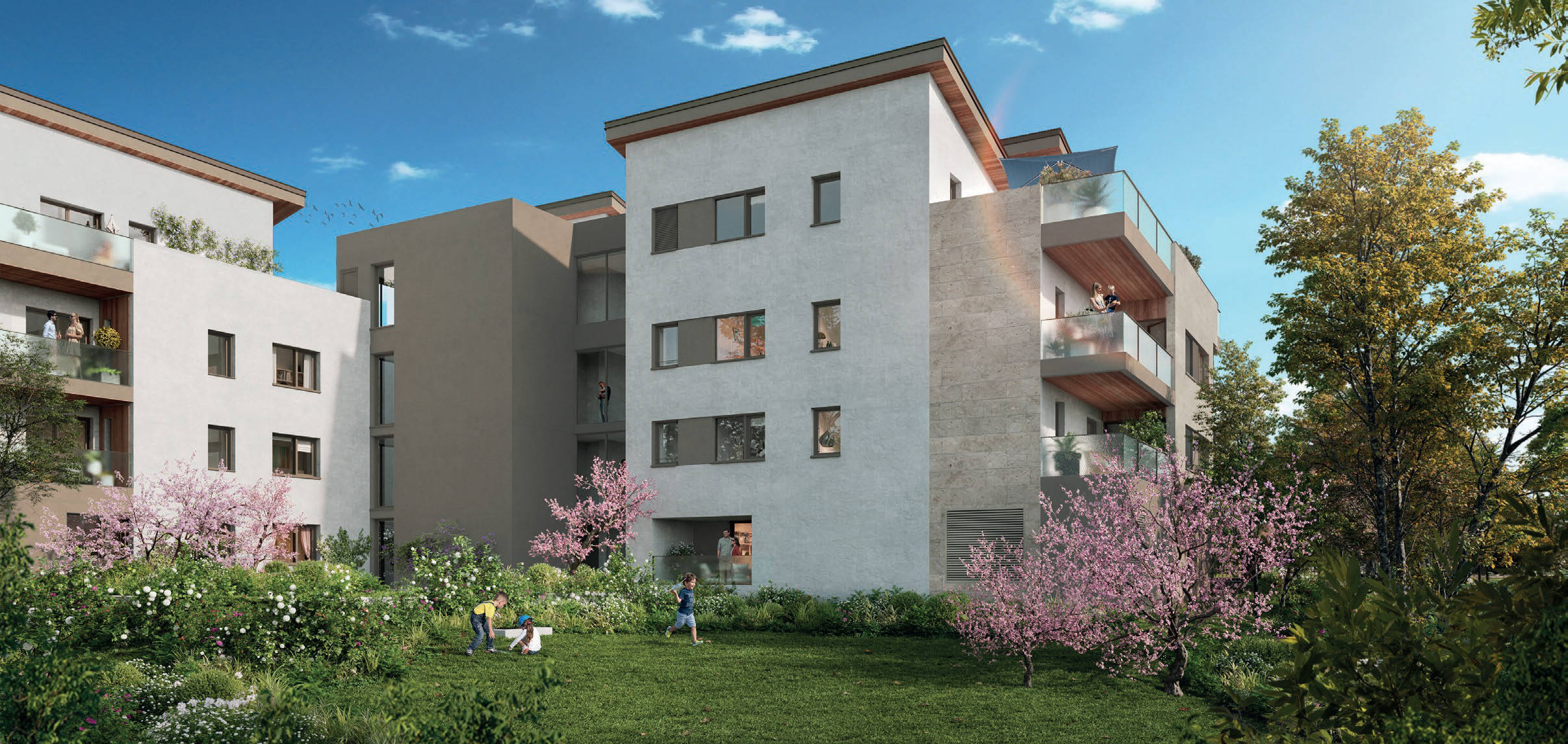Programme immobilier neuf Sainte-Foy-lès-Lyon en lisière de Lyon 5ème