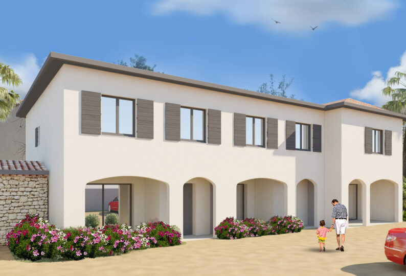 Programme immobilier neuf Uchaud villas au calme proches de la Mairie