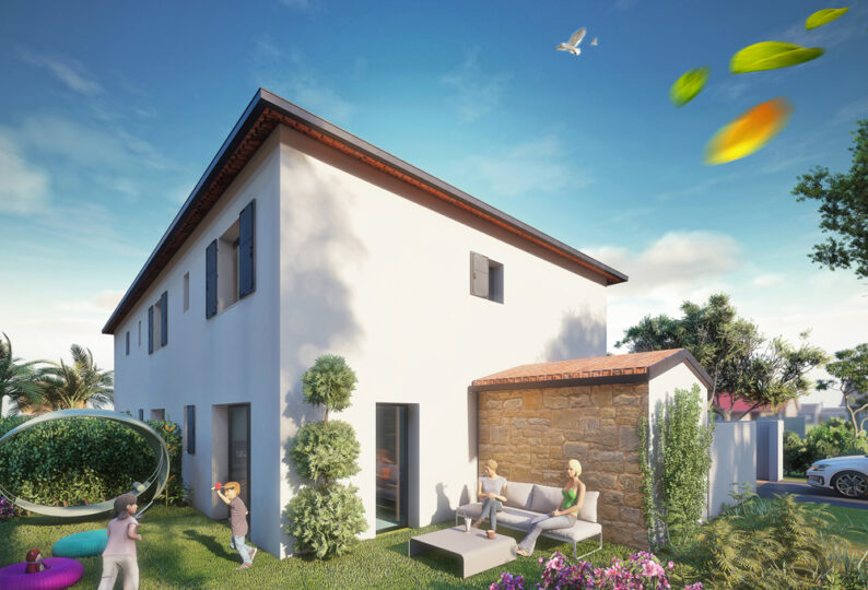 Programme immobilier neuf Uchaud villas au calme proches de la Mairie