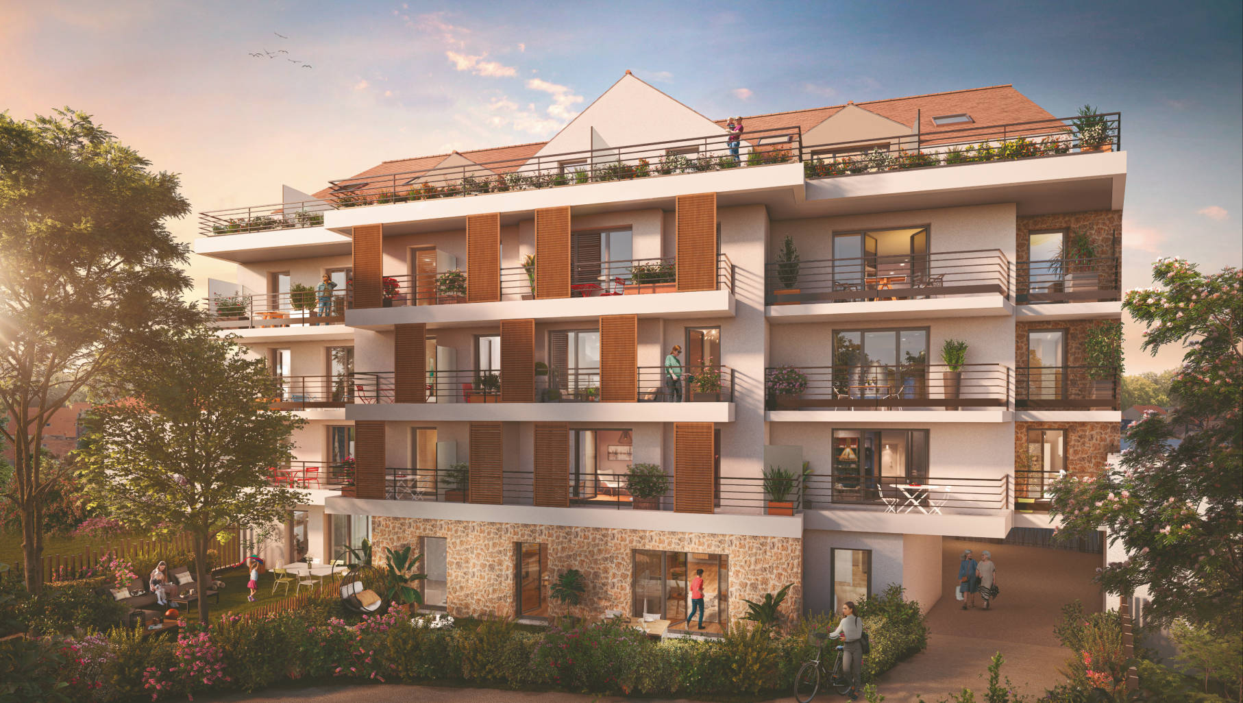 Programme immobilier neuf Roissy-en-Brie au centre-ville