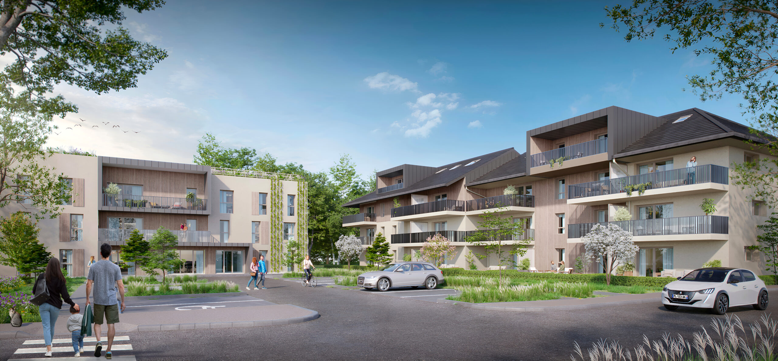 Programme immobilier neuf Cusy dans l'intimité du centre-bourg