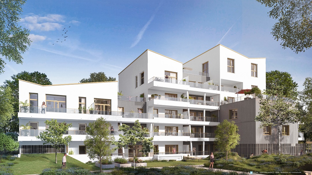 Programme immobilier neuf Cesson-Sévigné à 13 minutes de Rennes