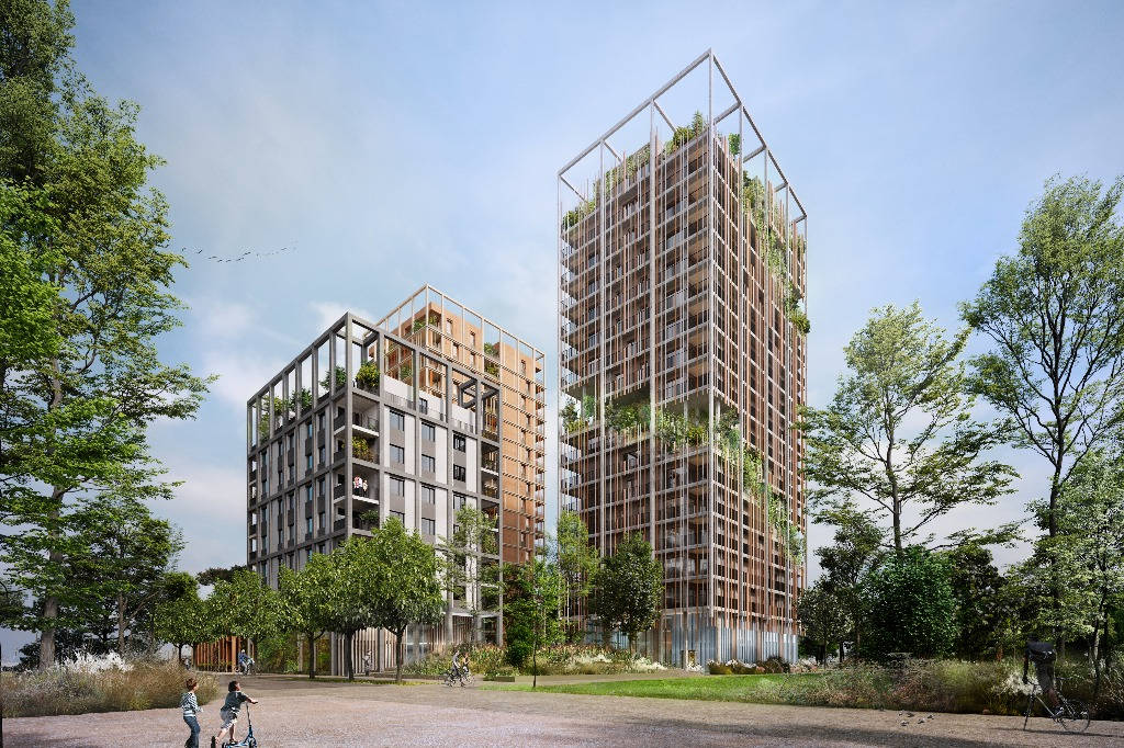 Photo Strasbourg quartier Archipel au Wacken entre ville et nature image 3/3