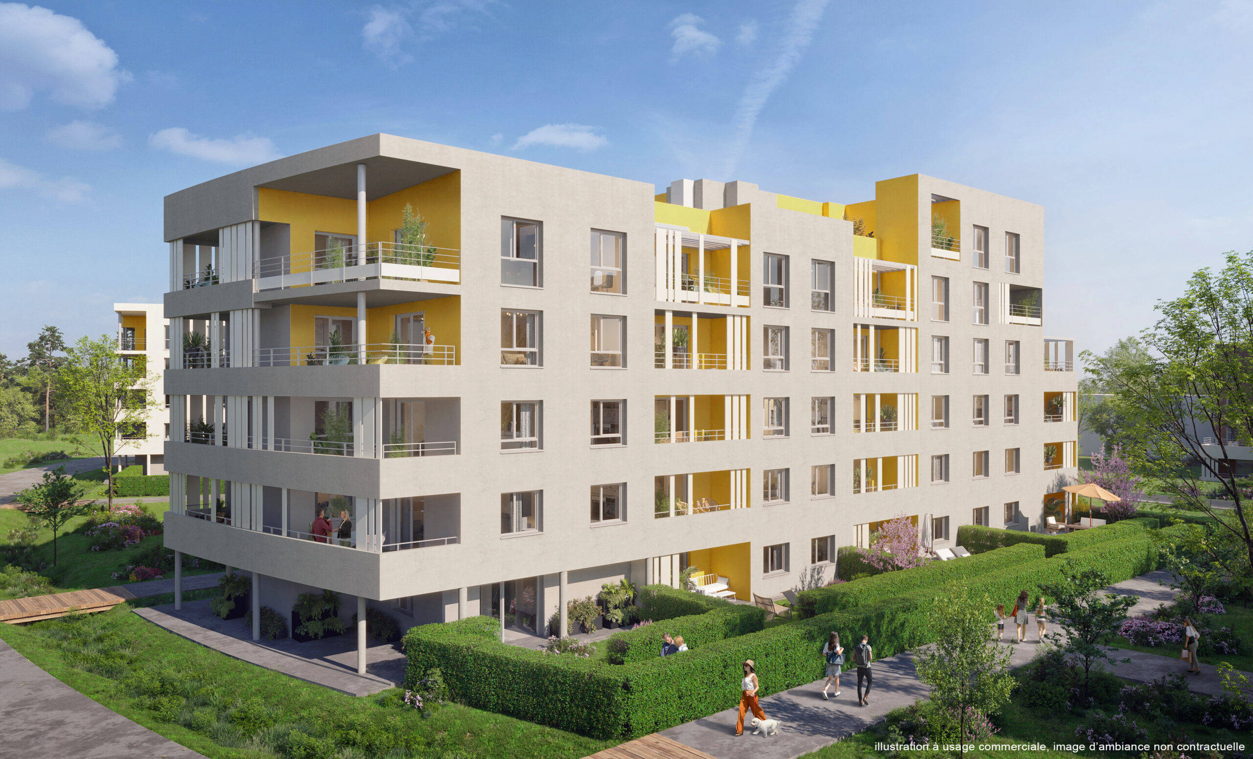 Programme immobilier neuf Dijon Quartier Hôpital - Facultés à 800 du T1