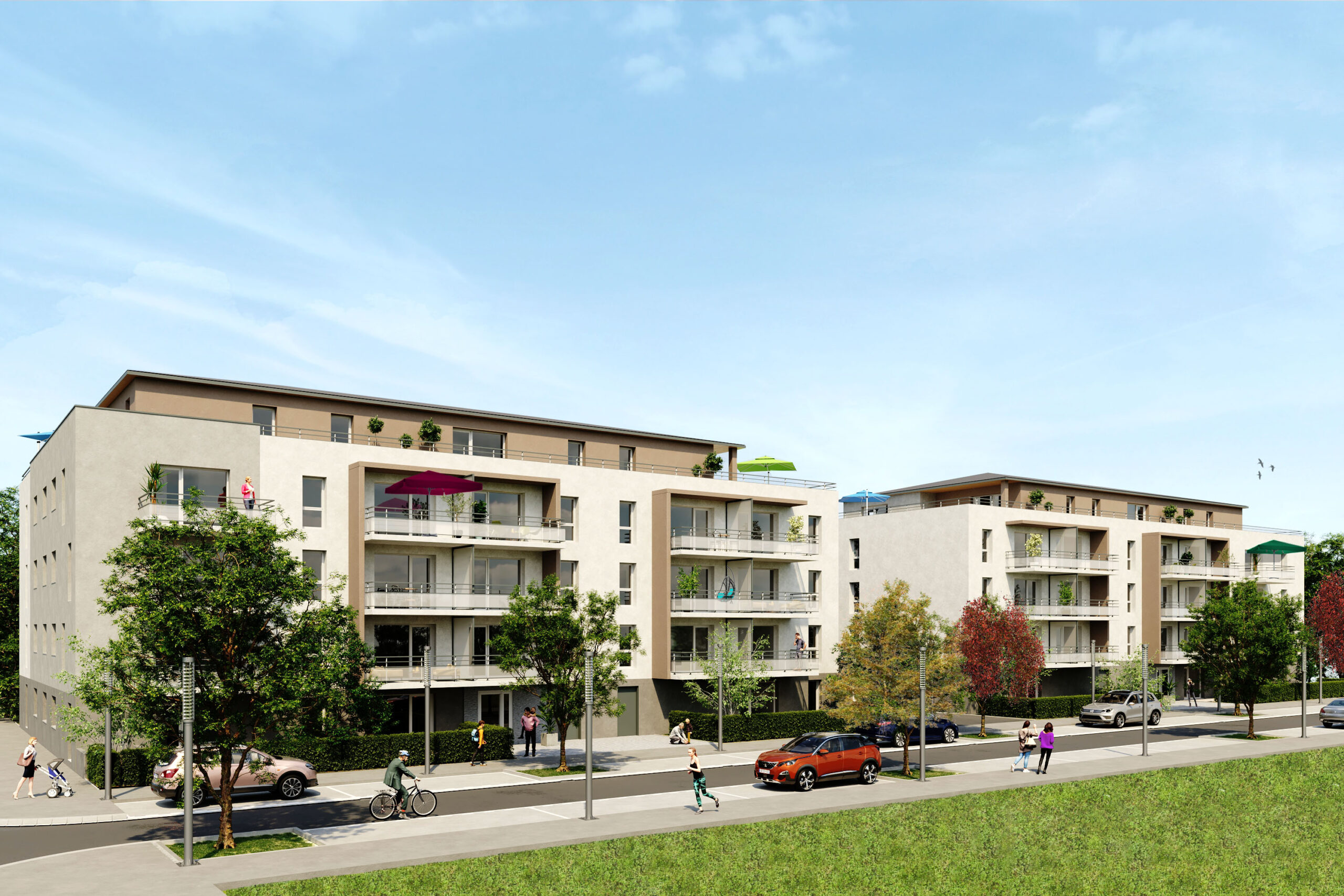 Programme immobilier neuf Fontaine-lès-Dijon à 10 min de l'hypercentre de Dijon