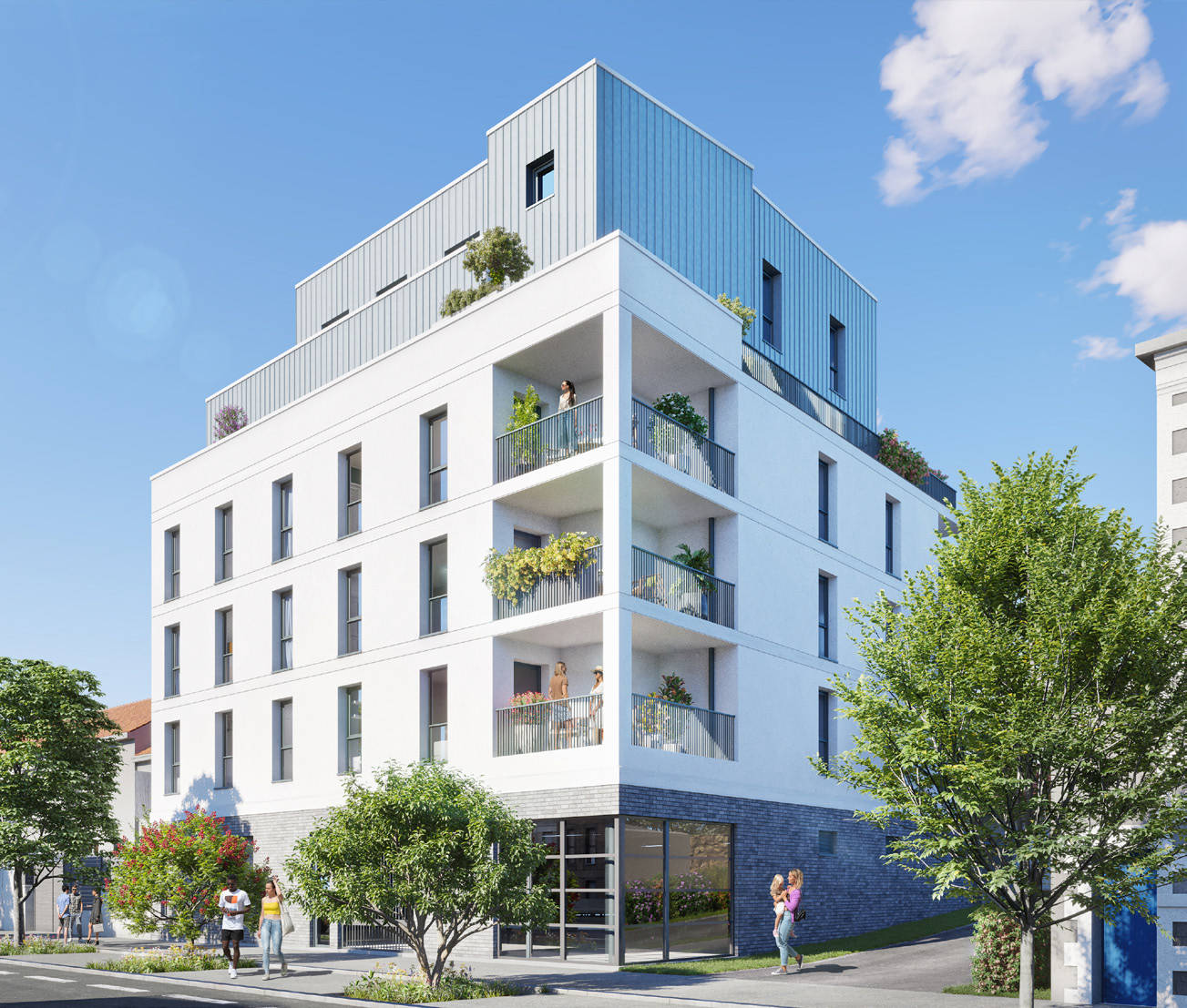 Programme immobilier neuf Nantes à deux pas de la Place Zola