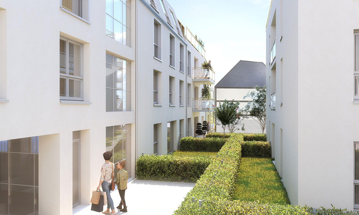 Programme immobilier neuf Rouen à 10 min de l'Hôtel de Ville