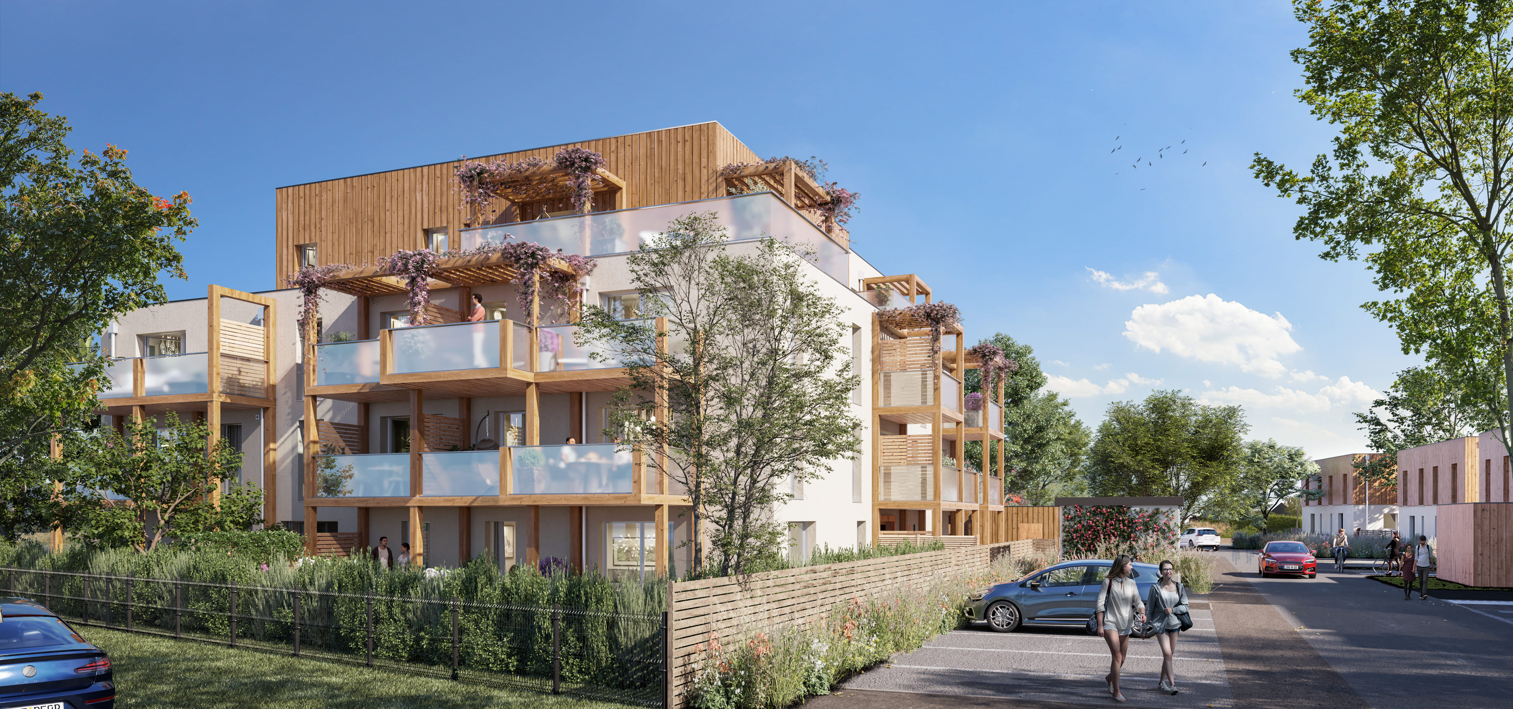 Programme immobilier neuf Écouflant quartier de l'hippodrome à 10 min d'Angers