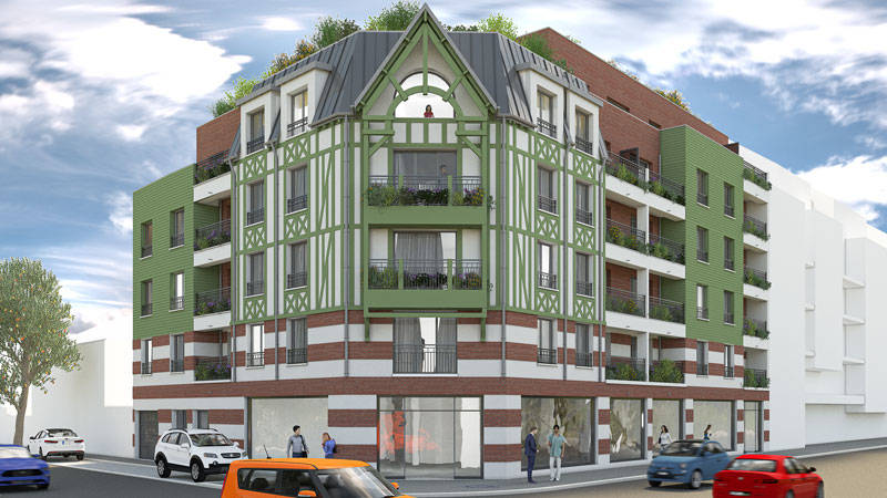Programme immobilier neuf Rouen à 9 min du centre-ville