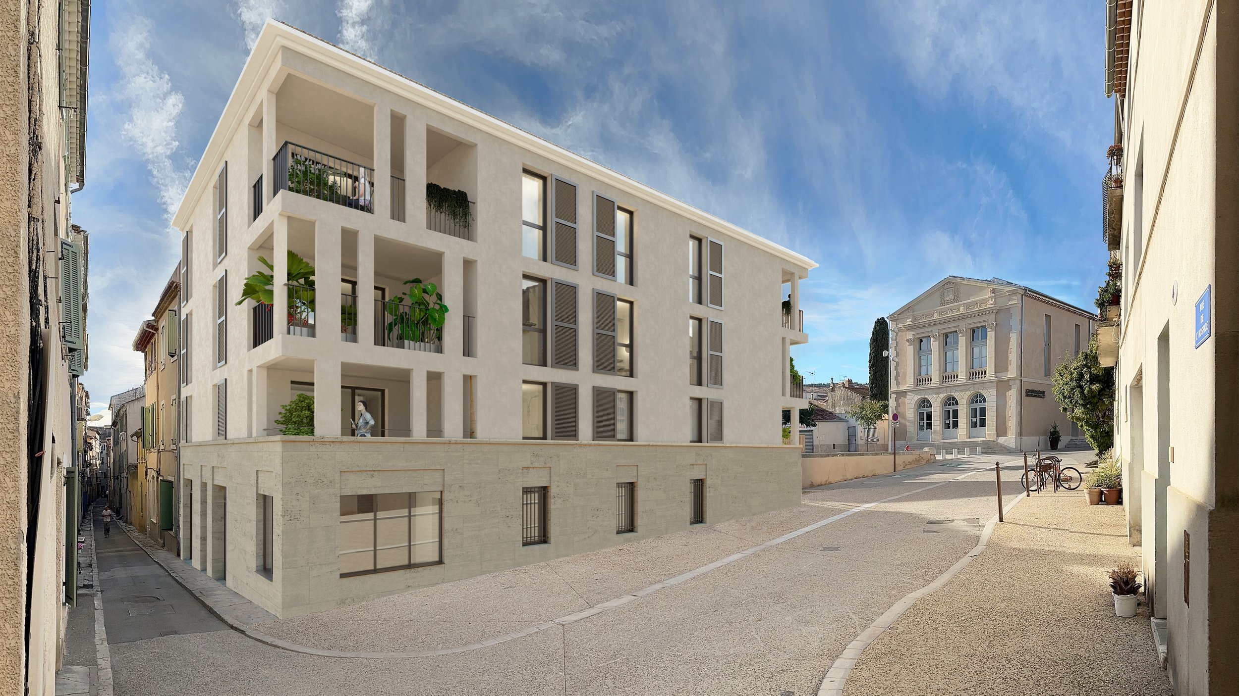 Programme immobilier neuf La Ciotat résidence intimiste en plein centre historique