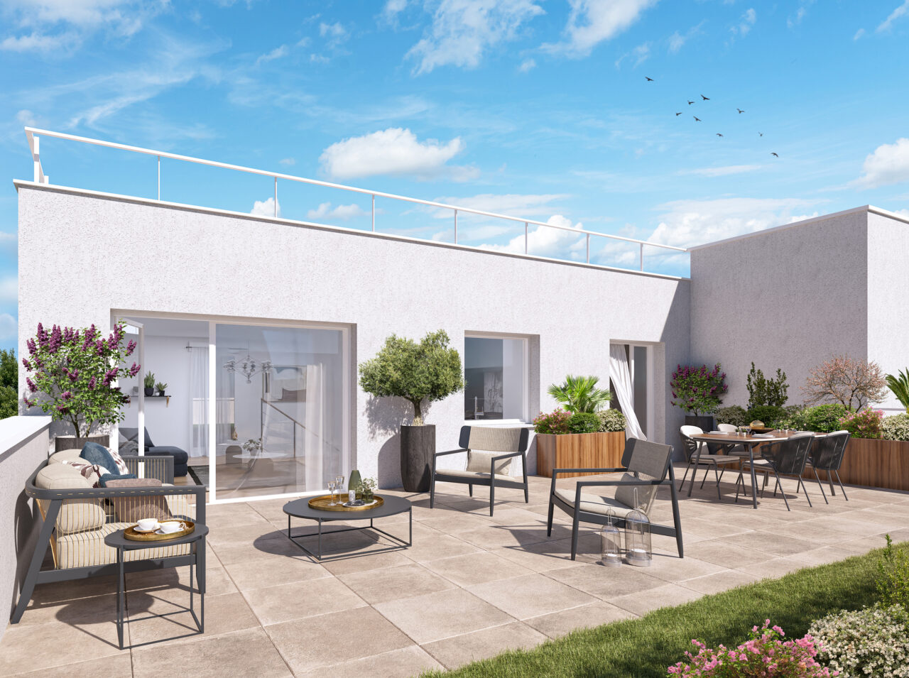 Programme immobilier neuf Chartres secteur des Clos à 12 min en bus du centre