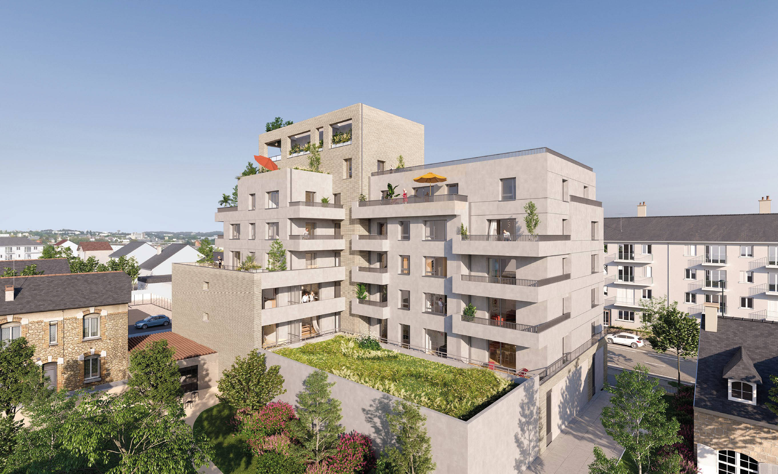 Programme immobilier neuf Rennes à 10 min du métro Clémenceau