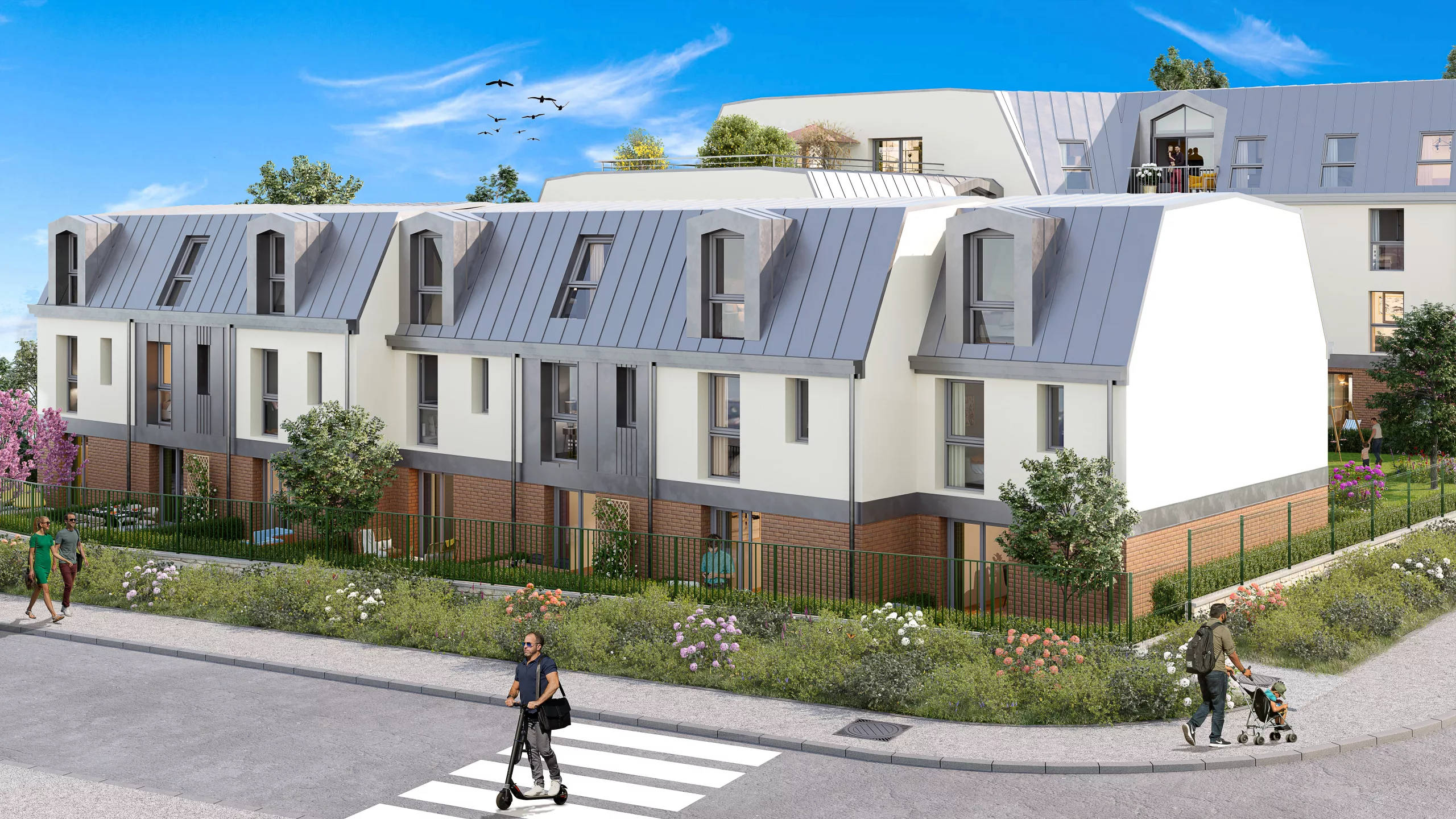 Programme immobilier neuf Melun à 15 min en bus de la gare RER D et Transilien R