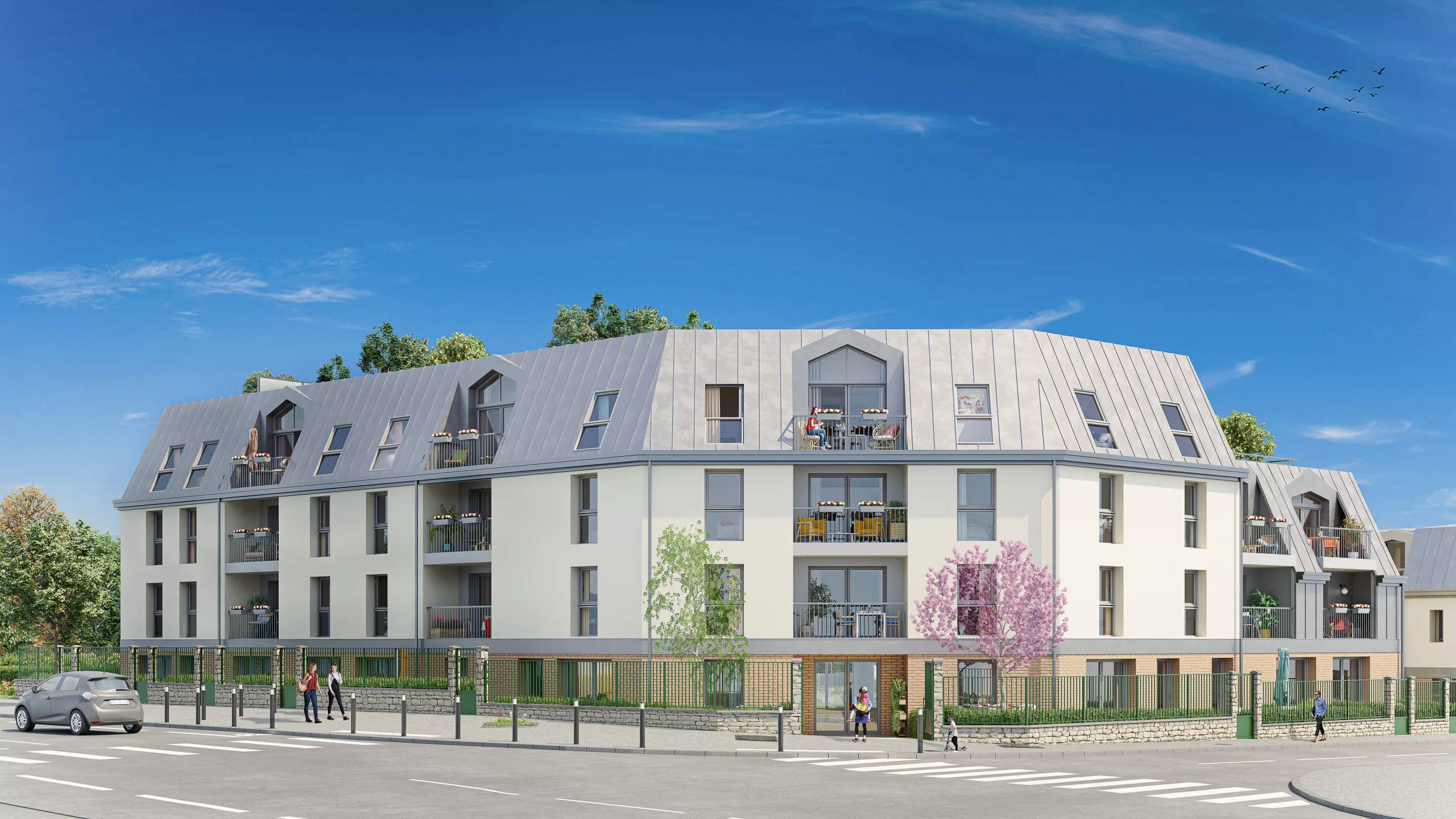 Programme immobilier neuf Melun à 15 min en bus de la gare RER D et Transilien R