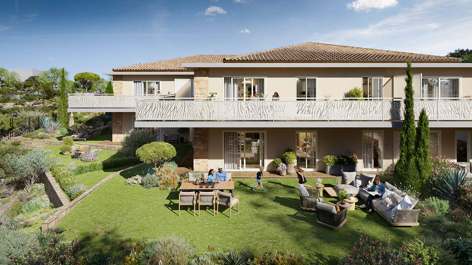 Programme immobilier neuf Cannes quartier Montfleury à 800m des plages et de la croisette