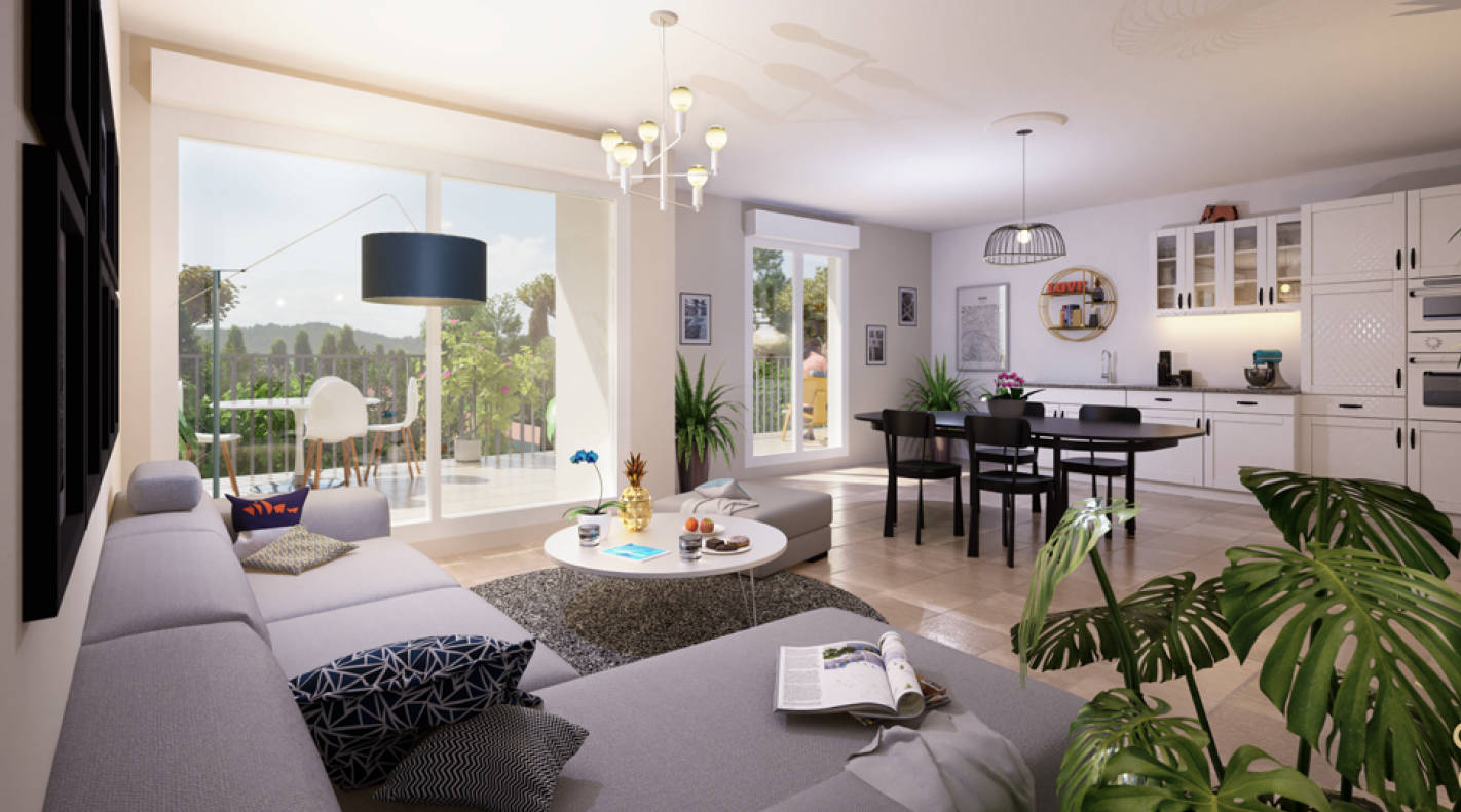 Programme immobilier neuf Brignoles cadre d'exception à quelques pas du coeur de ville