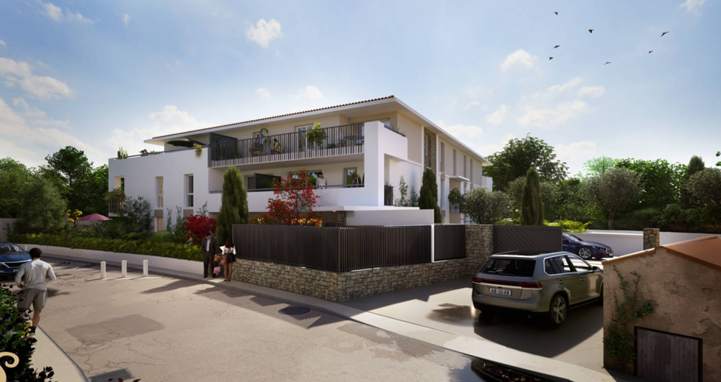 Programme immobilier neuf Brignoles cadre d'exception à quelques pas du coeur de ville