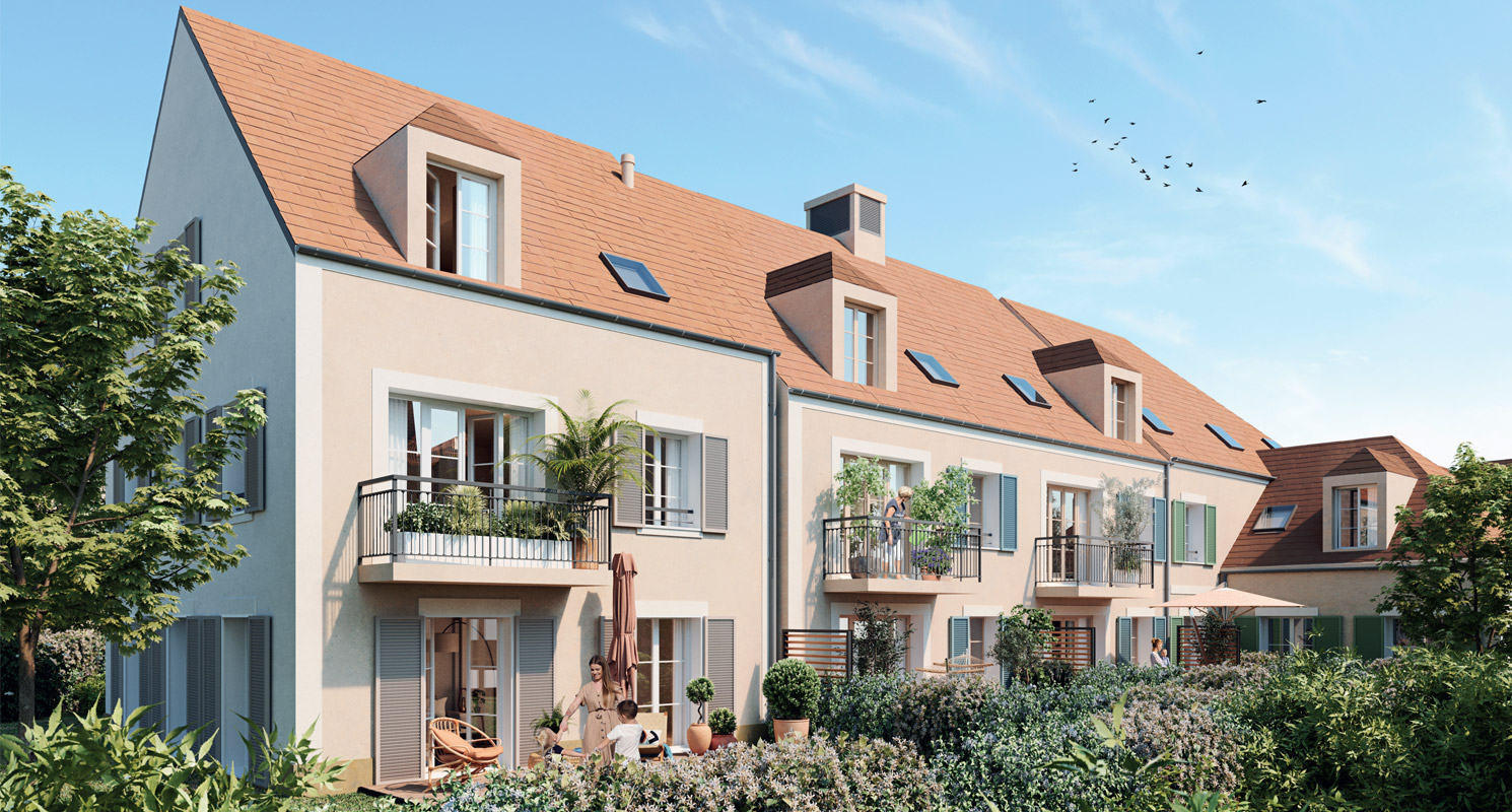 Programme immobilier neuf Taverny centre-ville à 8 min à pied du Transilien H