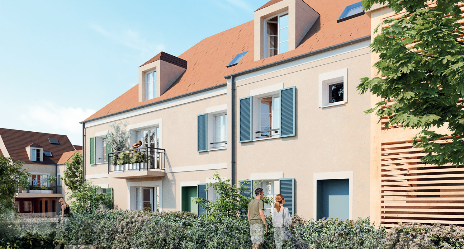 Programme immobilier neuf Taverny centre-ville à 8 min à pied du Transilien H