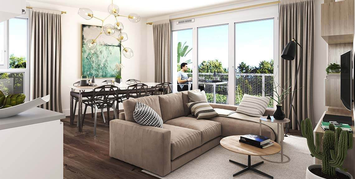 Programme immobilier neuf Nantes quartier de la Gaudinière