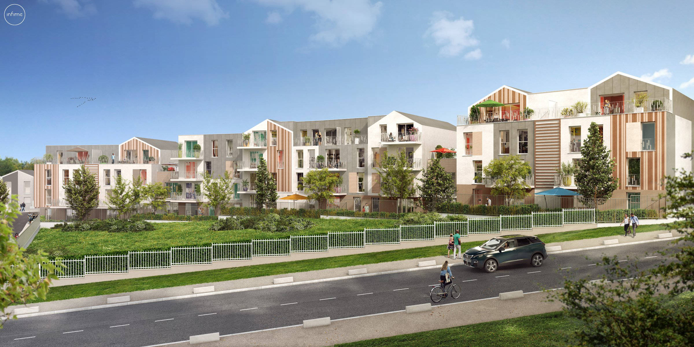 Programme immobilier neuf Montévrain proche bords de Marne