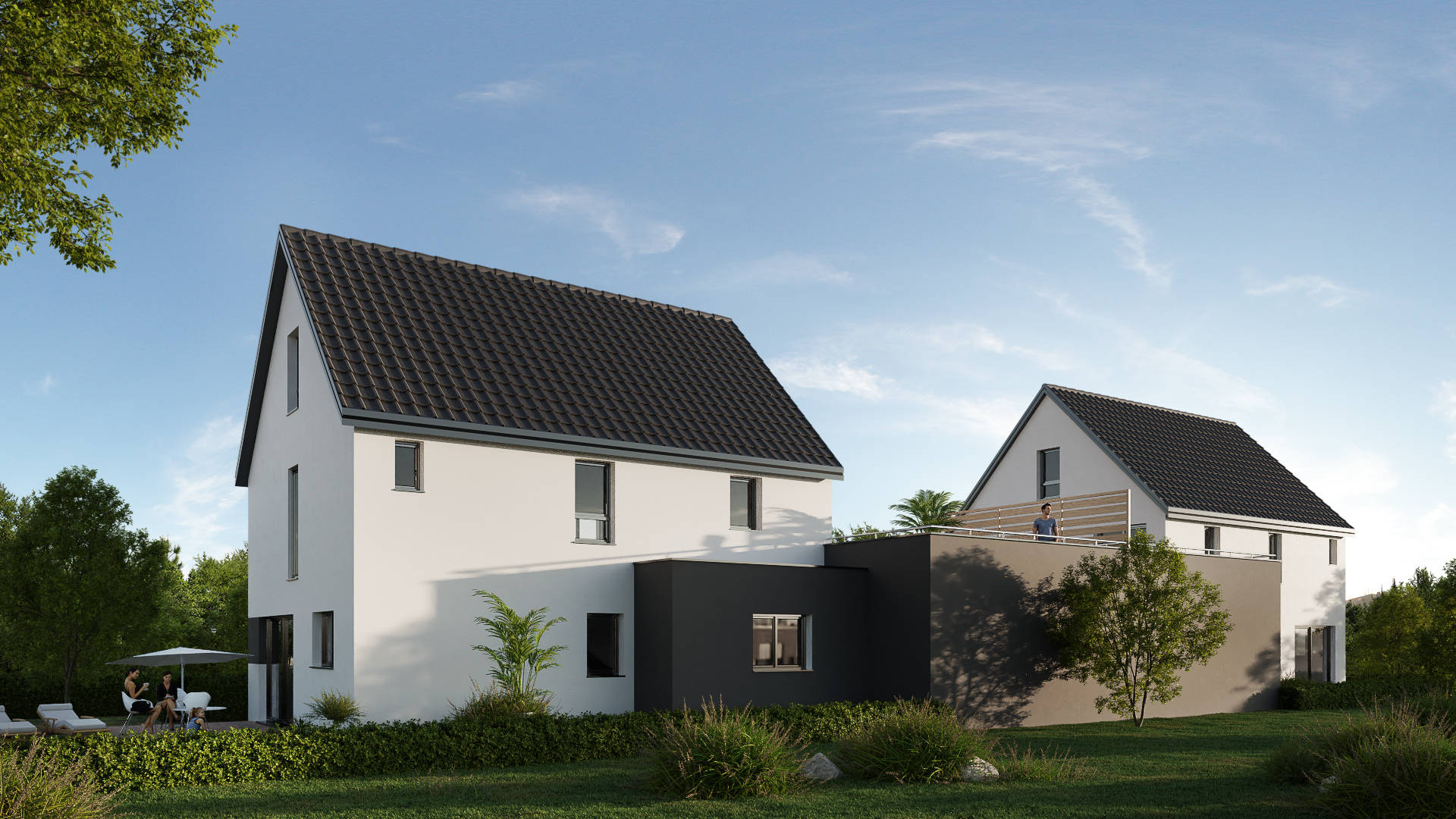 Programme immobilier neuf Wiwersheim secteur pavillonnaire