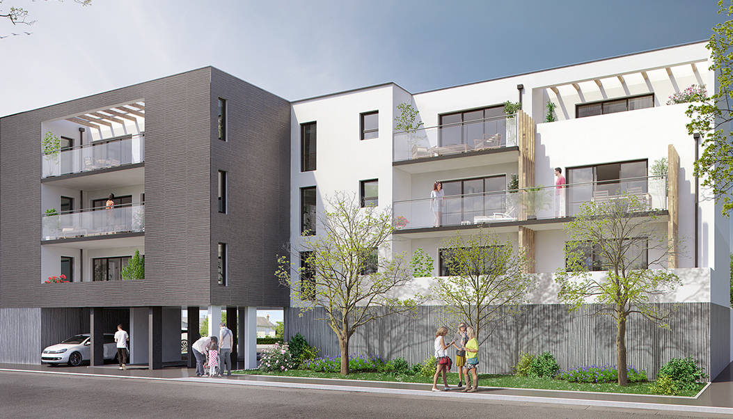 Programme immobilier neuf Saint-Nazaire quartier Penhoet