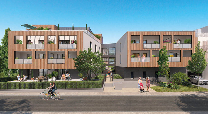 Programme immobilier neuf Vertou quartier Beautour