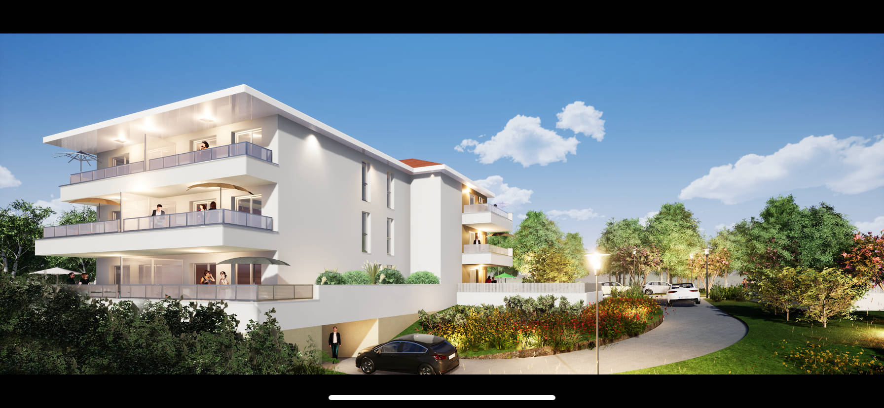 Programme immobilier neuf L'Isle-d'Abeau secteur résidentiel calme