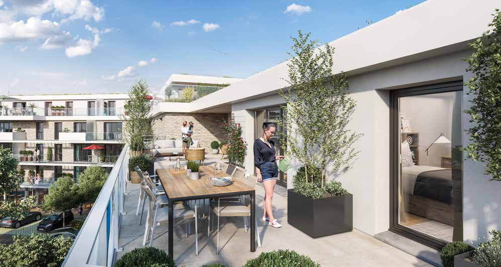 Programme immobilier neuf Haubourdin entre patrimoine historique et quartier dynamique