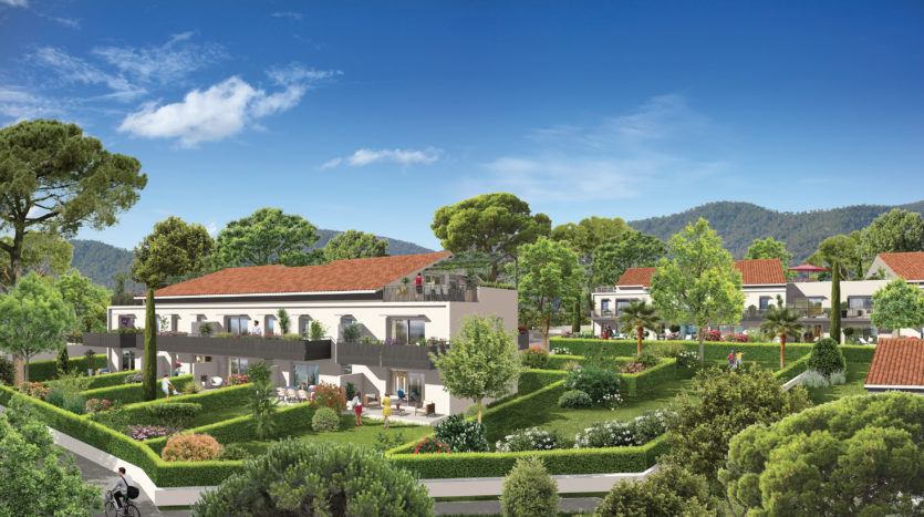Programme immobilier neuf Toulon ouest secteur calme et résidentiel