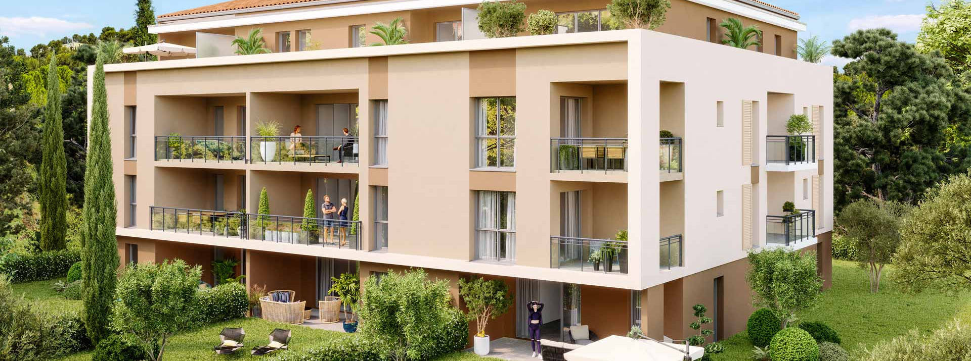 Programme immobilier neuf Aix-en-Provence au coeur du dynamisme de la ville