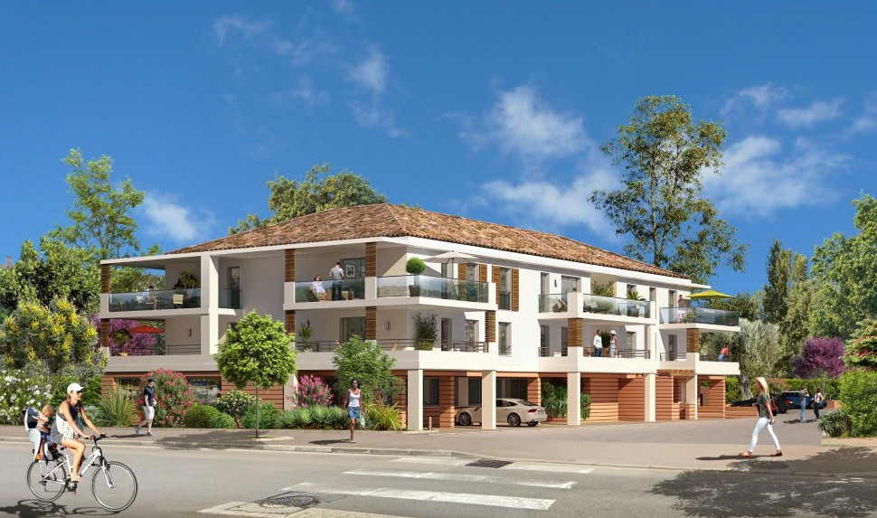 Programme immobilier neuf Le Cannet quartier verdoyant proche toutes commodités